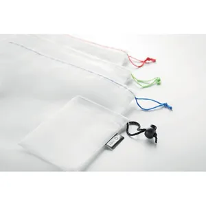 Juego de 3 Bolsas Ecológicas para Almacenamiento de Alimentos VEGGIE RPET, Accesorios Ecológicos - Product Image 1