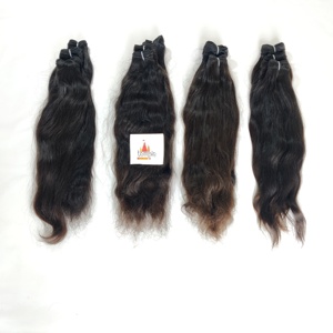 100% fabrique un traitement chimique naturel vietnamien non transformé aucune couleur de cheveux noir cuticule alignée tissage de cheveux humains - Product Image 3