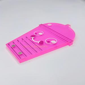 Últimas Novedades: Tazas de Acrílico Sostenibles Personalizadas para Bubble Tea, Magnéticos para Pestañas, Pinzas para Extensión de Pestañas, y Azulejos Personalizados con Forma de Flor y Ovalados Disponibles - Product Image 4