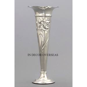 Jarrón de trompeta de flores para decoración de boda de Metal de calidad superior chapado en oro de alta calidad más vendido de la India - Product Image 6