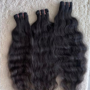 Extensions de cheveux bruts indiens sans couture de luxe Longueur instantanée Bande Style pré-collé Trame pure et non traitée - Product Image 1