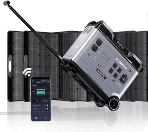 HIGH QUALITY OUKITEL P5000 Portable Power Station 5120Wh with 2×400W <b>Solar</b> <b>Panels</b>,2200W LiFePO4 <b>Solar</b> <b>Generator</b> - Product Image 1