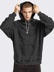 2025 Men's Casual Fashion <b>Joker</b> Sublimation Pullover <b>Hoodie</b> Best Quality Funny Oversized Breathable Design Solid Pattern OEM - Product Image 3