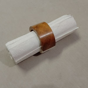 Juego de servilleteros redondos de resina clásica, vajilla de restaurante ecológica duradera, vajilla de Navidad para el hogar y la cocina - Product Image 5