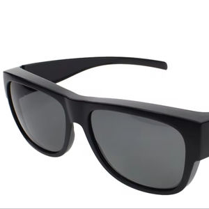 Lunettes de soleil rectangulaires polarisées de grande taille, de haute qualité, vente en gros en ligne, verres en PC, protection UV 400, certifiées ANSI Z87.1 pour - Product Image 1