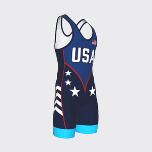 Venta al por mayor hombres de lucha libre camiseta barata sublimación deporte conjunto para adultos gimnasio levantamiento de pesas técnicas impresas Spandex/algodón - Product Image 1