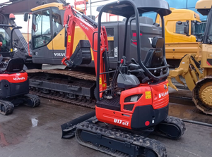 Tracteur à chenilles automatique d'occasion Kubota U17-3A mini-pelle 4WD longue durée de vie à vendre - Product Image 3