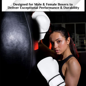 Gants de boxe personnalisés avec impression de logo personnalisée, idéaux pour l'entraînement en salle et le fitness - Product Image 3