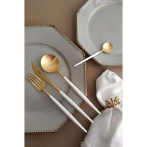 Classic <b>Stainless</b> <b>Steel</b> Cutlery Set Timeless Elegant Flatware Suitable For Traditional And Modern Dining <b>Tables</b> - Product Image 5