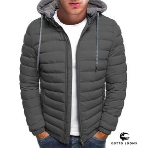 Nueva chaqueta acolchada cálida con capucha de moda de alta demanda para hombre personalizada ligera OEM ODM moda Premium 2025 prendas de vestir exteriores con estilo - Product Image 2