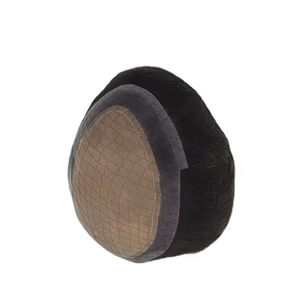 100% Human Hair silk Pro Remy Virgin Raw Toupee Wig Taz Indian Hair - Product Image 5