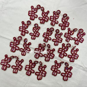 Pendientes de Perlas de Imitación de Cristal Cristianos Hechos a Mano de Alta Calidad, con Diseño de Luna de Moda, Regalo para Mujer, India, Delhi - Product Image 1