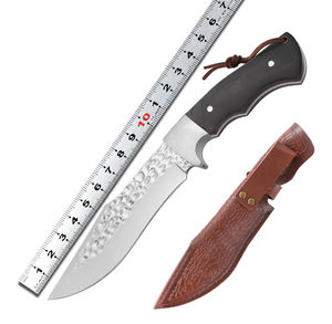 Alta calidad OEM personalizado ODM acero cuchillo de hoja fija al por mayor mango de madera al aire libre Camping supervivencia cuchillo de caza - Product Image 2