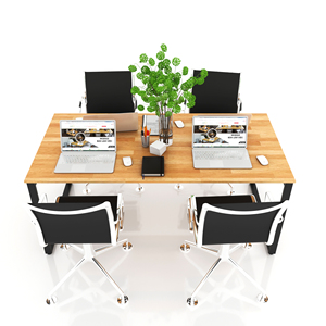Patas de Mesa de Conferencia de Hierro, Dimensiones 80x160cm, Categoría de Producto: Abrigos para Mujer - Product Image 3