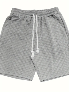 Short de sport d'été personnalisé de 5 pouces pour hommes Short de sport en polyester 2 en 1 pour hommes Short de course de gymnastique avec poches - Product Image 2
