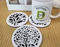 ชุดจานรองแก้วอะคริลิคตัดด้วยเลเซอร์ที่หรูหราทนทานมีสไตล์และเหมาะสำหรับเพิ่มการตกแต่งโต๊ะของคุณในทุกโอกาส - Product Image 5