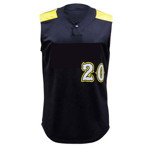 Ensemble de maillot de baseball et de softball unisexe de haute qualité, respirant et à séchage rapide, personnalisable, uniforme d'équipe, taille plus, vêtements de sport - Product Image 2