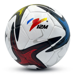 Cá nhân hoá Bền phong cách cổ điển đào tạo bóng kích thước 5 với phục hồi <span class=keywords><strong>PVC</strong></span> 120-165cm Máy khâu 410-440g bóng đá bóng - Product Image 1