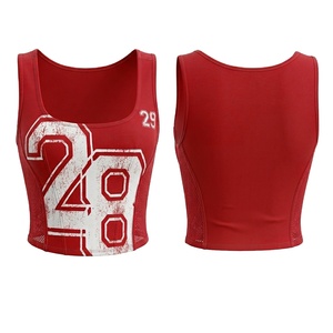 Camisetas de Tirantes Cortas de Lona para Mujer, con Estampado Digital, Cuello Redondo y Cordones, Estilo Urbano Ecológico, Tendencia Verano 2025, 220g, ¡Gran Venta! - Product Image 4