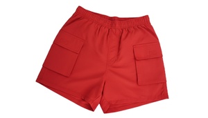 Kids Beach Shorts Polyester Beachwear Short Swim <b>Trunks</b> Print Logo Beach Shorts for <b>Men</b> - Product Image 4