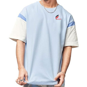 T-shirt personnalisé pour hommes de grande qualité 100% coton Design Your Own Over Size T-Shirts For Men - Product Image 1