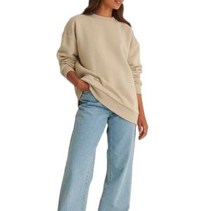 Nuevas Sudaderas de Invierno para Mujer con Logotipo Personalizado, Gruesas, de Forro Polar, Lisas, 100% Algodón, de Alta Calidad, en Oferta - Product Image 4