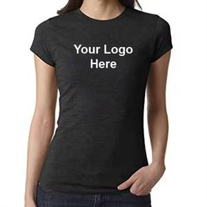 Venta al por mayor de alta calidad deporte 100% algodón en blanco verano mujeres camiseta femenina camisetas blancas personalizadas mujeres camisetas OEM servicio - Product Image 3