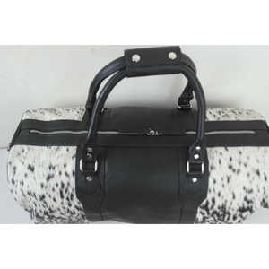 Bolsa de Lona de Cuero Vacuno Genuino, Estilo Deportivo Informal, Portátil, Plegable, Material de Tela de Algodón para Uso en Actividades al Aire Libre, Impresión Personalizada - Product Image 5