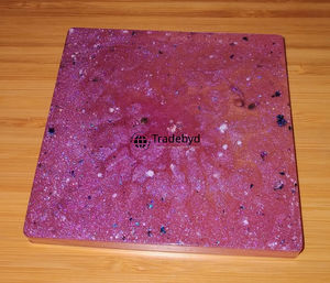 Juego de Posavasos de Resina Premium Hechos a Mano, Lujosos, Cuadrados de 4x4 Pulgadas, Colores y Logotipo Personalizados para el Hogar, Bodas y Fiestas, Tradebyd - Product Image 3