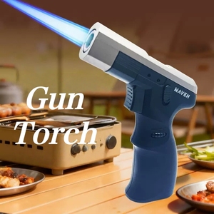 Encendedores de Cigarros con Pistola de Pulverización Manual Personalizada Directo de Fábrica, Encendedor de Gas con Pistola de Soldadura de Alta Temperatura Ajustable Multiusos - Product Image 3