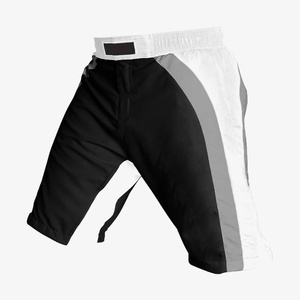 Nuevo estilo Kickboxing Fighting Pantalones cortos cómodos 100% poliéster Hombres secado rápido BJJ MMA Short para hombres Boxer Training Fight Wear - Product Image 4