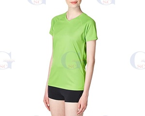 Women Fitness Rash Guard Custom Made Yoga and Gym Workout Shirts with High Quality Soft Fabric and Custom Design Printing Shirts - Product Image 2