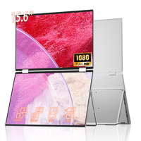 Monitor Portátil para Laptop de 15.6 Pulgadas, 1080p, Panel IPS, Interfaz Tipo-C, Retroiluminación LED, Frecuencia de Actualización de 60 Hz, Monitor Portátil Dual