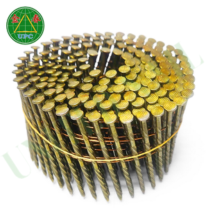 Clavos de paleta de bobina de 3 pulgadas con cabeza a cuadros tipo vástago de tornillo para fabricación de paletas fabricados en Vietnam con precios de fábrica competitivos - Product Image 4