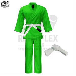 Nouveaux uniformes de karaté pour hommes ajustables et personnalisés, en coton respirant de haute qualité (tissu 280g), service OEM, vêtements d'arts martiaux - Product Image 6