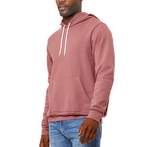 BELLA + CANVAS Sudaderas con capucha para hombre Sudadera con capucha de manga larga Sudaderas con capucha ligeras informales Sudadera con capucha con cordón - Product Image 1
