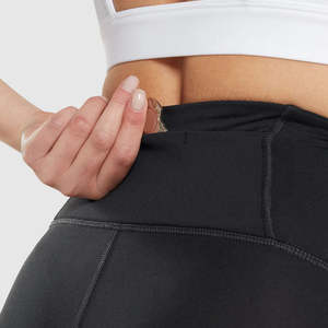 Leggings pour femmes, taille élastique, sans couture, durables, légers, respirants, de haute qualité, avec impression de logo personnalisée - Product Image 5