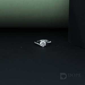 18KT Oro Fino 1.0ct Solitario Diamante Anillo Clásico IGI Certificado Boda Compromiso Aniversario o Fiesta Regalo para Ella - Product Image 2