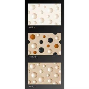 Decoración del hogar 300x450mm piedra De Guijarro 3D azulejos de pared diseño brillante 30x45cm Digital esmaltado 12x18 cerámica para baño al aire libre - Product Image 1