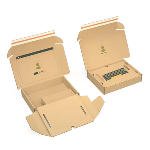 Caja de Envío Plegable Ideal para Portátiles, Cartón Corrugado Resistente para Entrega y Devolución Segura de Computadoras - Product Image 6