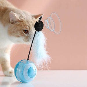 Jouets intelligents interactifs automatiques de luxe écologiques pour chats d'intérieur avec plumes – Vente en gros - Product Image 3
