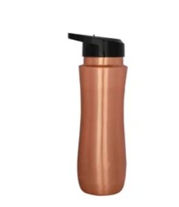 Bouteille d'eau en cuivre de 950ml très exigeante avec conception martelée anti-fuite écologique et réutilisable pour une utilisation en extérieur - Product Image 6