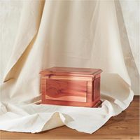 Artesanías superiores hechas a mano estilo americano urna de madera maciza para adultos cremación humana personalizable Color tamaño funerario Memorial