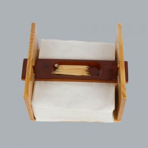 Pure Wood <b>Napkin</b> <b>Holder</b> Hot Selling Item Perfect for Kitchenware Dining Table Hotel and Restaurant Use New Arrival Design - Product Image 3