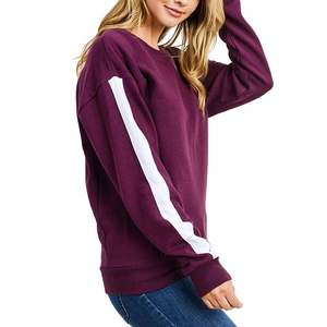 Sweat-shirts pour femmes en tricot d'hiver fabriqués au Pakistan avec logo imprimé personnalisé, respirant, 100% coton, streetwear - Product Image 4