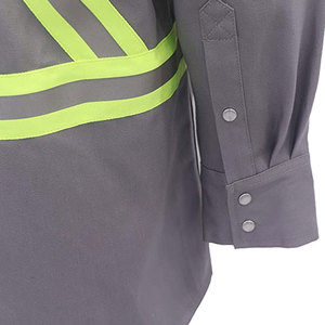 Camisas ignífugas de soldadura FR para hombres, camisa ignífuga a medida, precio al por mayor, 2023 - Product Image 6