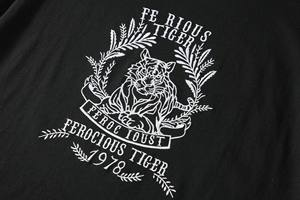 เสื้อยืดคอกลมแขนสั้นติดพลอยเทียมสำหรับผู้ชายสีดำสุดเท่เสื้อยืดคอกลมสำหรับผู้ชายเสื้อยืดขายดี - Product Image 4