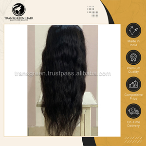 Fabriqué en Inde Top la plus vendue 100% extensions de cheveux humains longs bruts non transformés HD perruques Full Lace au prix de gros - Product Image 4