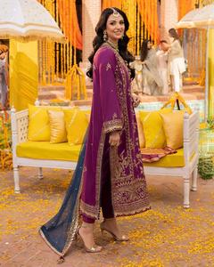 Bollywood Salwar Kameez indien pakistanais concepteur Punjabi Dhoti fête porter robe tissu Eid Collection vente robe nouveau design - Product Image 2