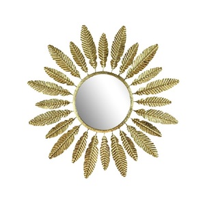 Espejo de pared de Metal elegante contemporáneo para decoración del hogar sala de estar Hotel pasillo baño colgante elegante - Product Image 3